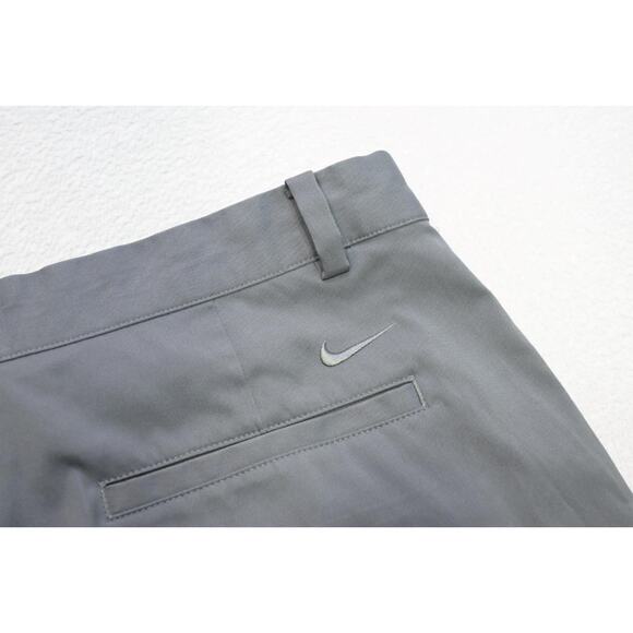 Nike Golf Pants Stretch Dri Fit Performance Gray Flat Athletic Mens Sz 34 x 34 - Picture 1 of 7
